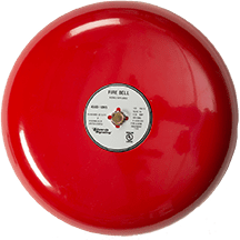 Kidde 439D - 10AW - R Bell 10 Inches 20 - 24VDC with Diode Red - The Fire Alarm Supplier