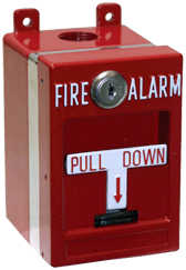 Kidde MPSR1 - D45W - GE Manual Pull Station Weatherproof Single - Action - The Fire Alarm Supplier