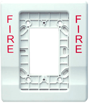 Kidde EG1T - FIRE Genesis 1 - Gang to 4 in. Trim, White, FIRE - The Fire Alarm Supplier