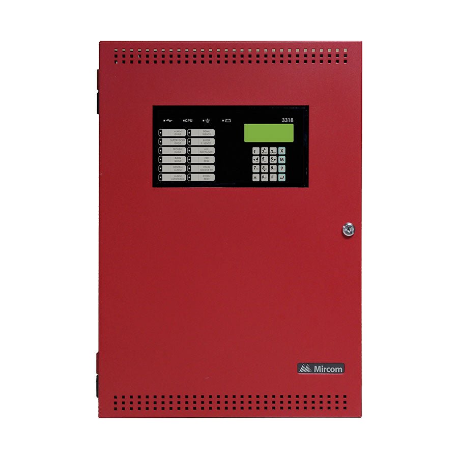 Mircom FX - 3318 Fire Alarm Control Panel - The Fire Alarm Supplier