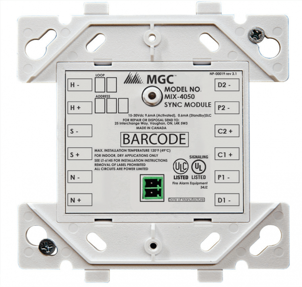 Mircom MIX - 4050 Sync Module - The Fire Alarm Supplier