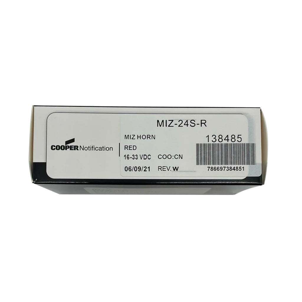 MIZ - 24S - R - The Fire Alarm Supplier