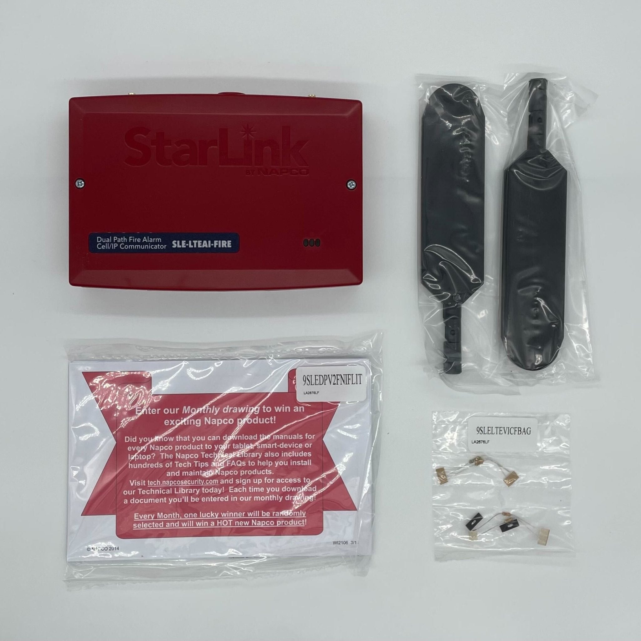 Napco SLE - LTEAI - FIRE Dual Path Communicator, Cell/IP, AT&T LTE - The Fire Alarm Supplier