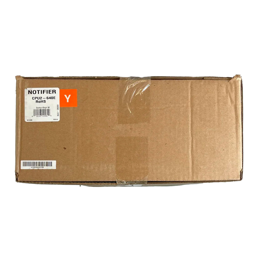 Notifier Cpu Notifier CPU2-640E Central Processing Units 240 VAC - The Fire Alarm ...
