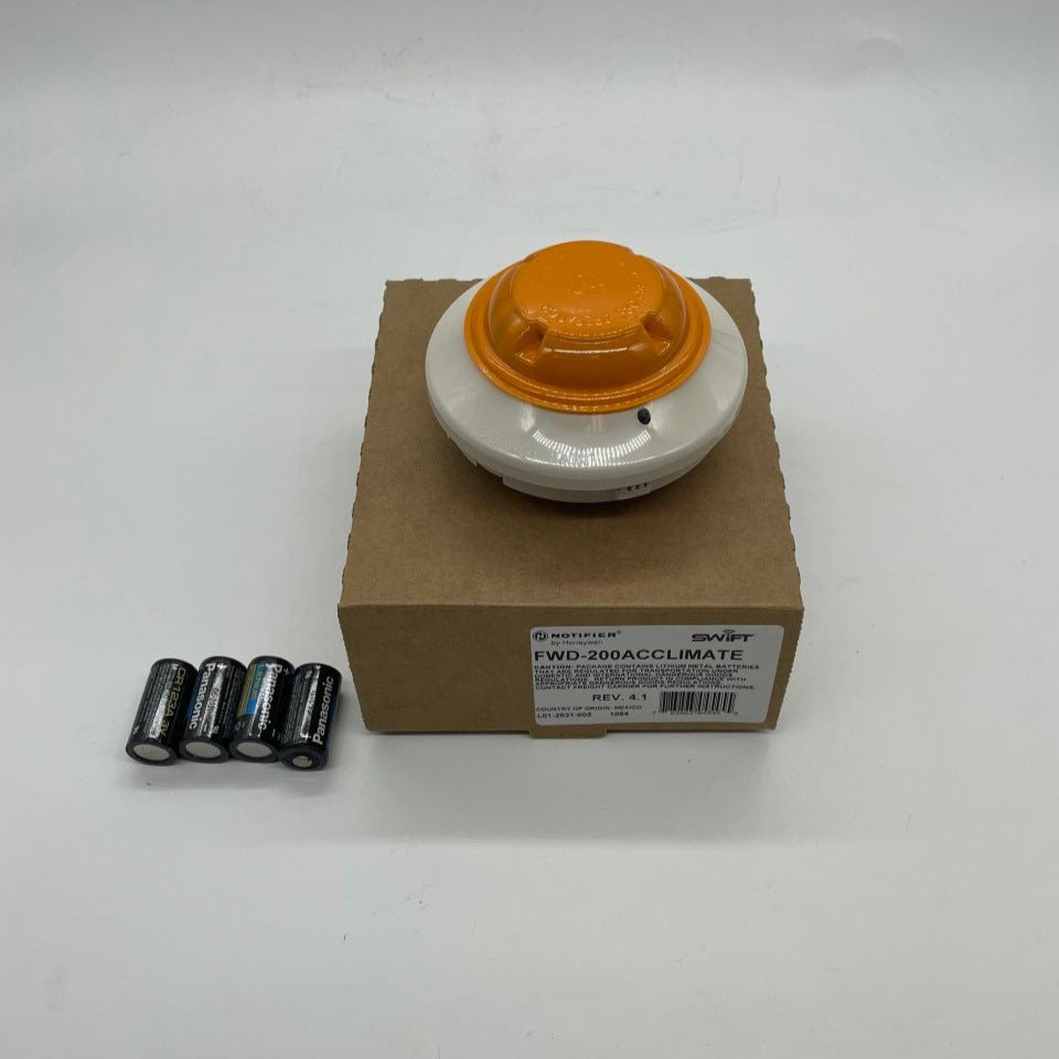 Notifier FWD-200ACCLIMATE Wireless Smoke and Heat Detector | The Fire ...