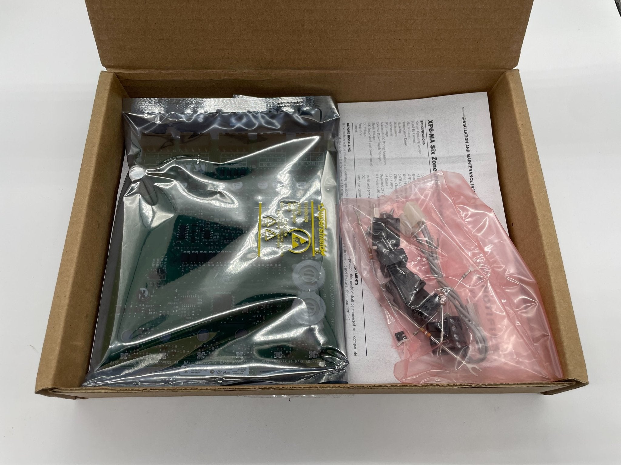 Notifier XP6-MA Six-Zone Interface Module - The Fire Alarm Supplier