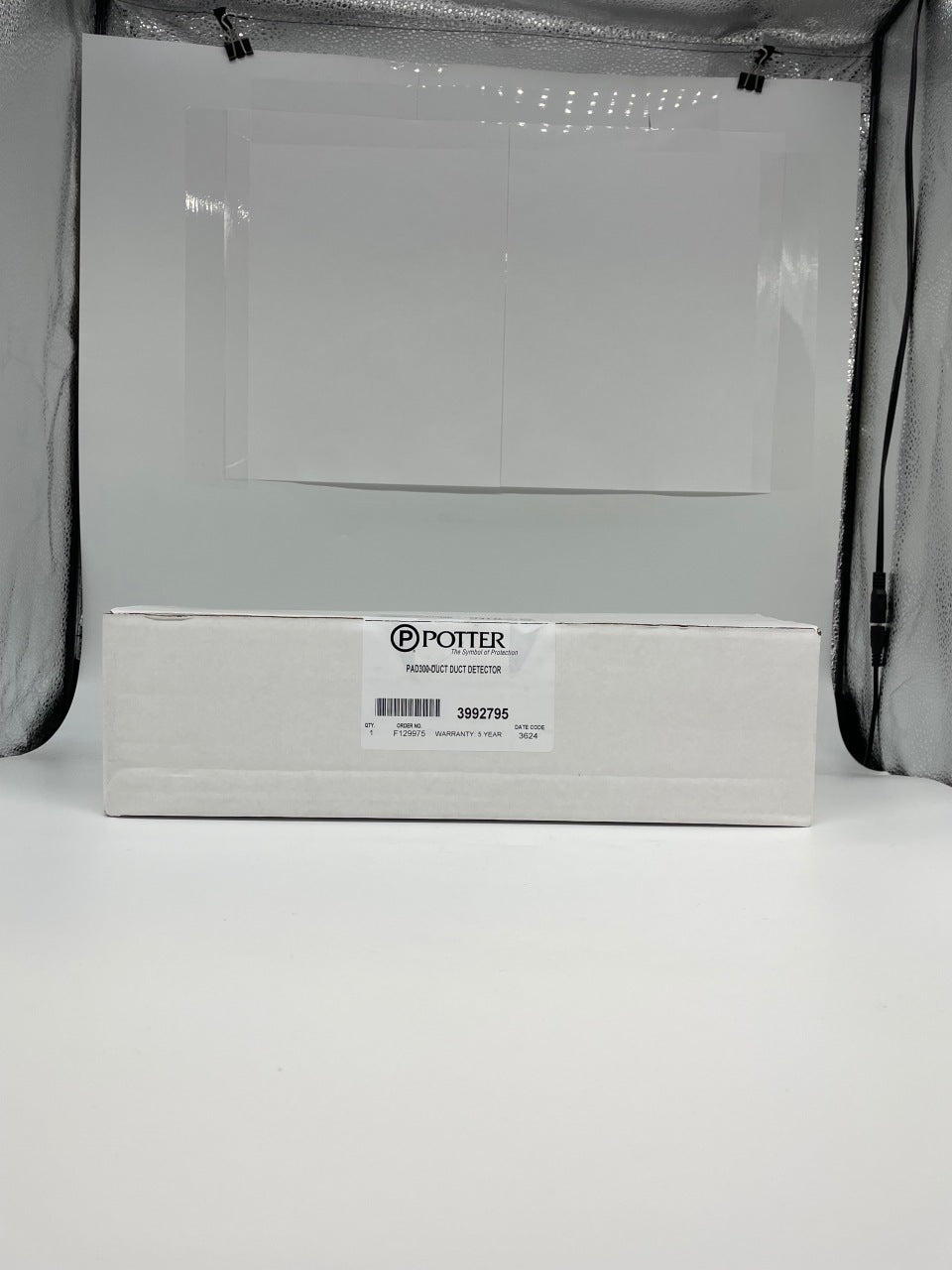 Potter PAD300 - DUCT Addressable Duct Detector - The Fire Alarm Supplier