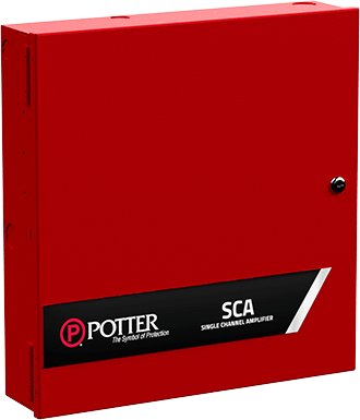 Potter SCA - 10070 100W 25V/70V Single Channel Amplifier - The Fire Alarm Supplier