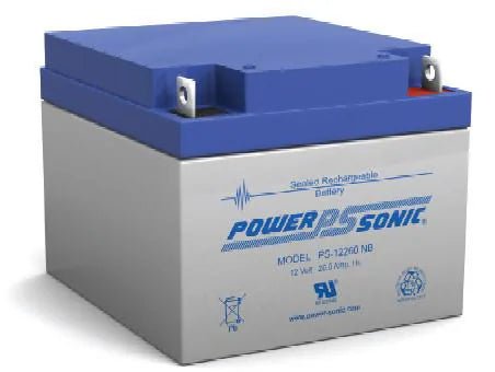Power Sonic PS - 12260 - NB2 Battery 12V 26AH - The Fire Alarm Supplier