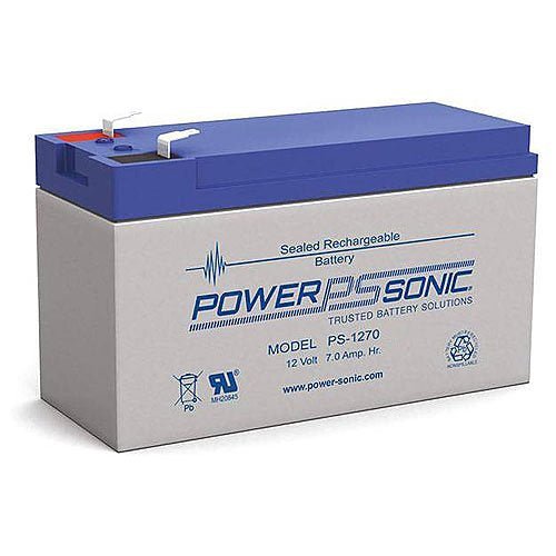 Powersonic PS Series PS - 1270 Battery 12V 7AH - The Fire Alarm Supplier
