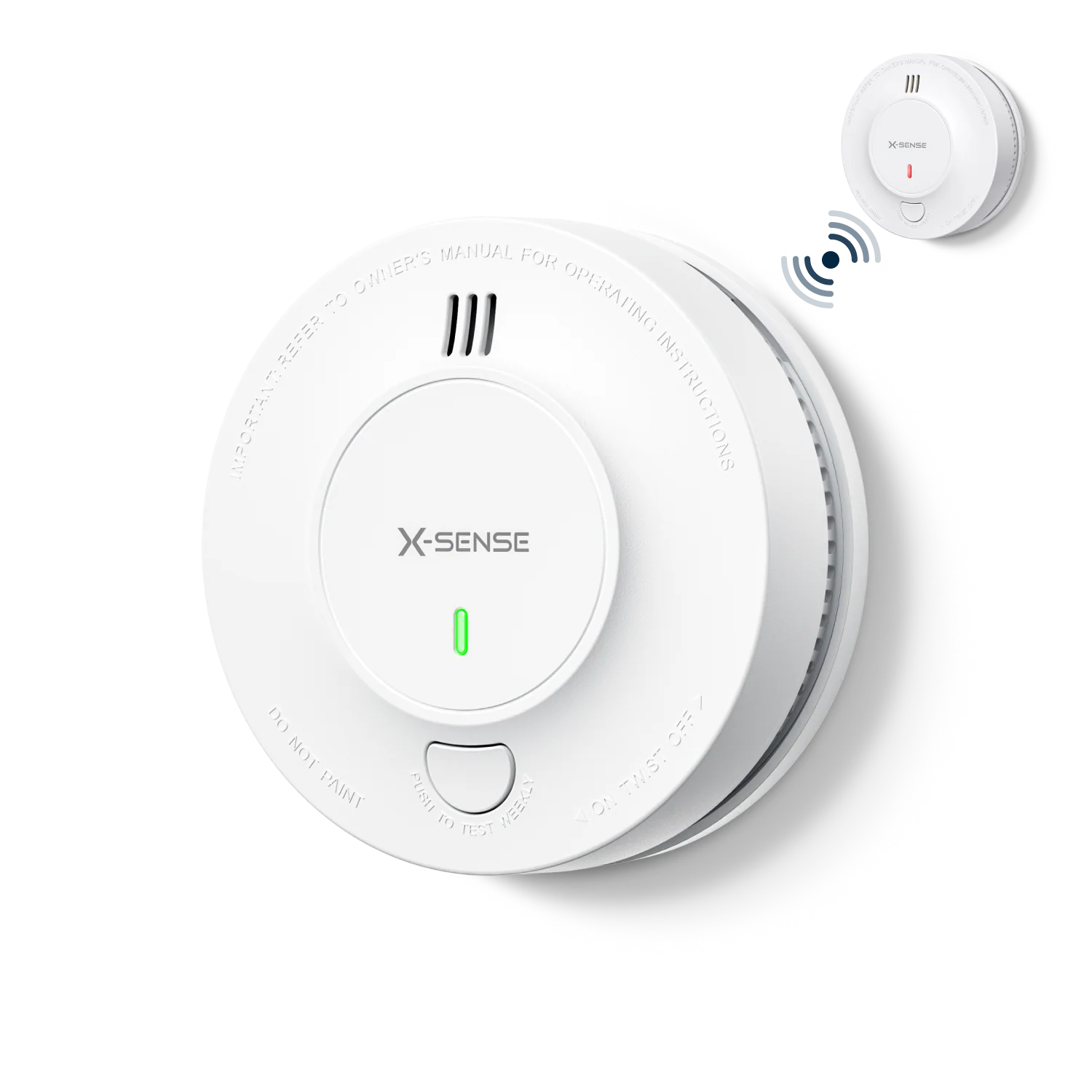 X-Sense SD19 Stand-Alone Audible and Visual Smoke Alarm