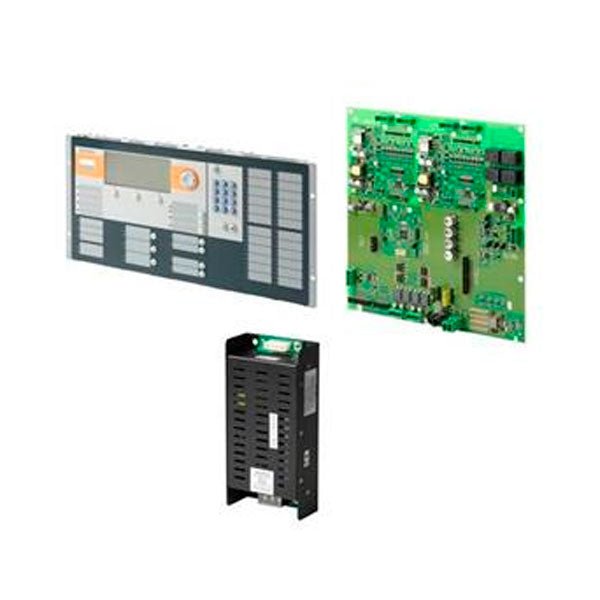 Siemens FC922-UE fire alarm in white with test button and indicator light, mounted on a wall for safety detection.