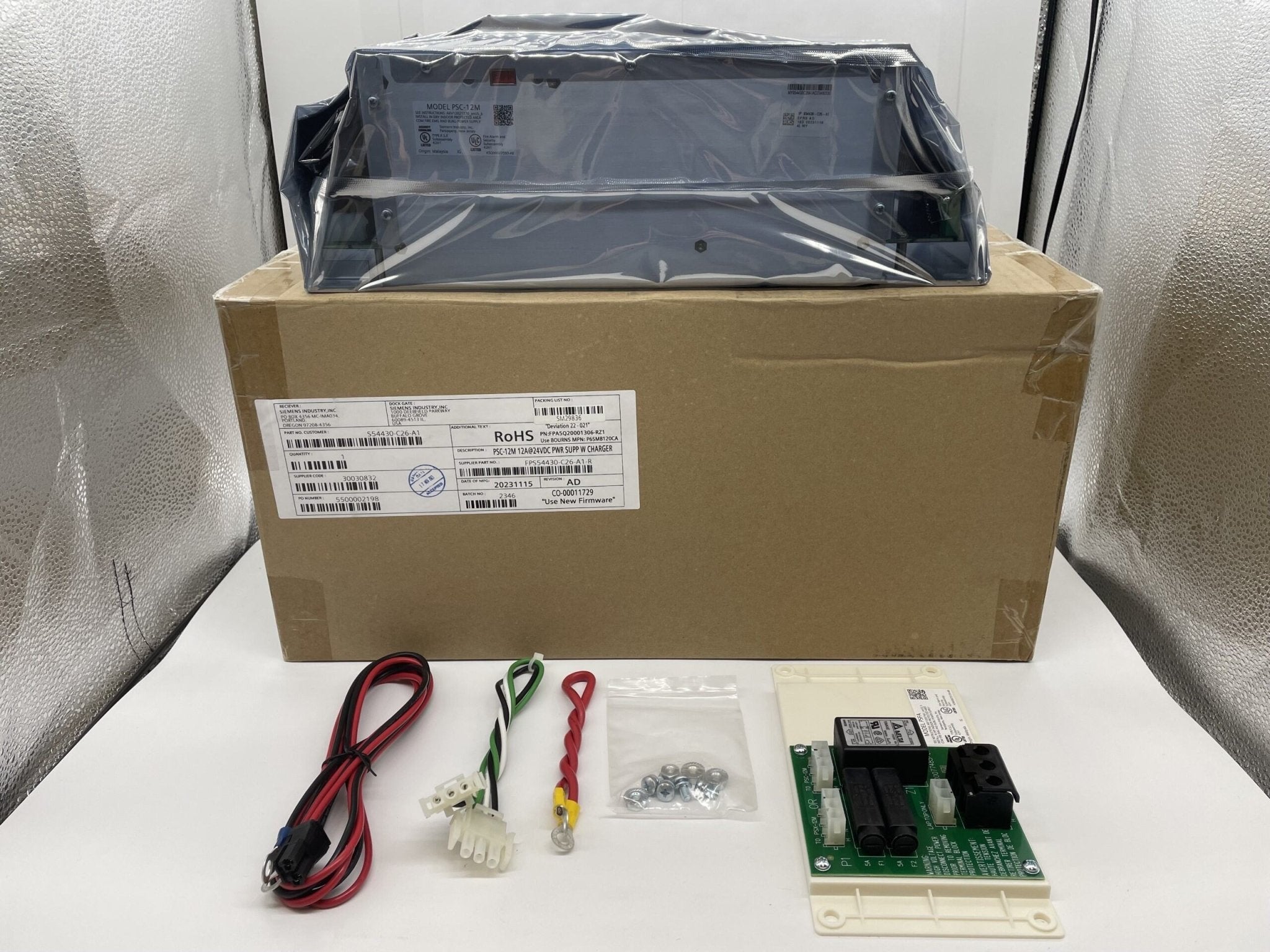 Siemens PSC - 12M (S54430 - C26 - A1) Main - Power Supply Charger - The Fire Alarm Supplier