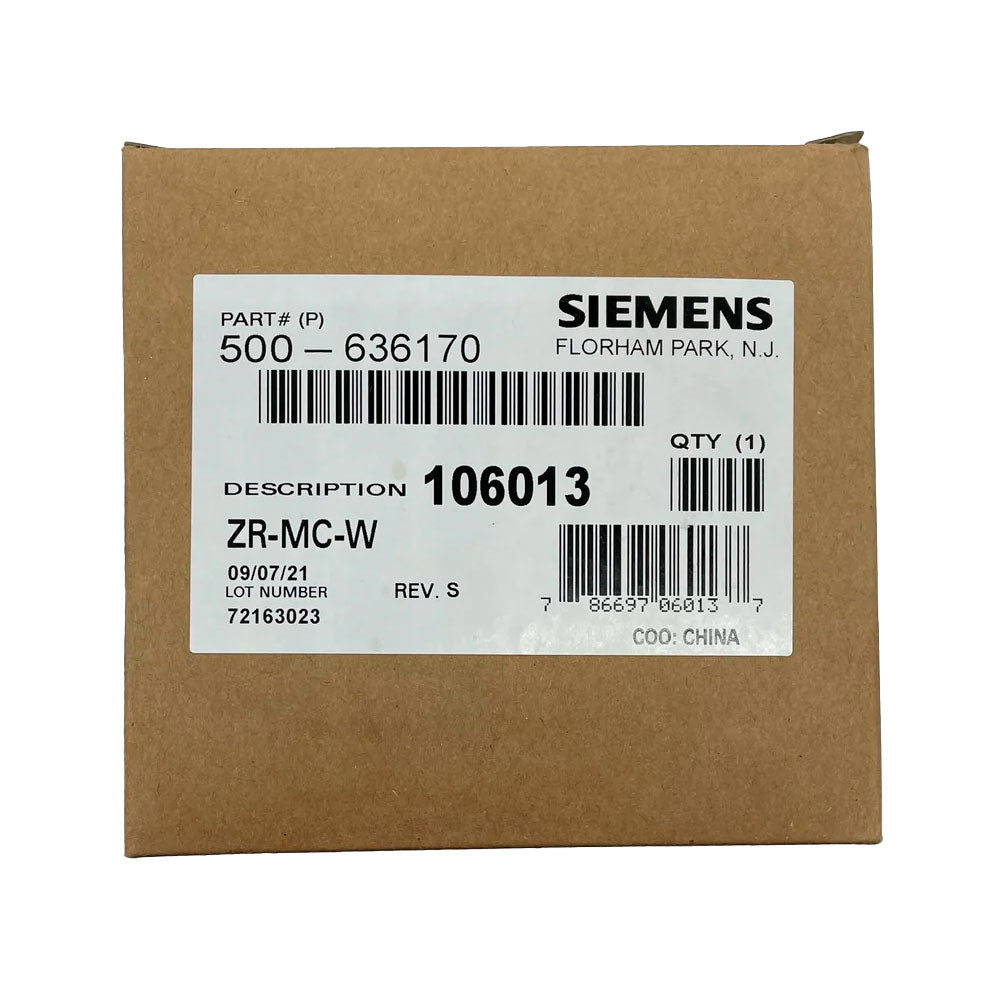 Siemens ZR-MC-W Z Strobe Multi Candela with adjustable light intensity, designed for industrial warning and signaling systems.