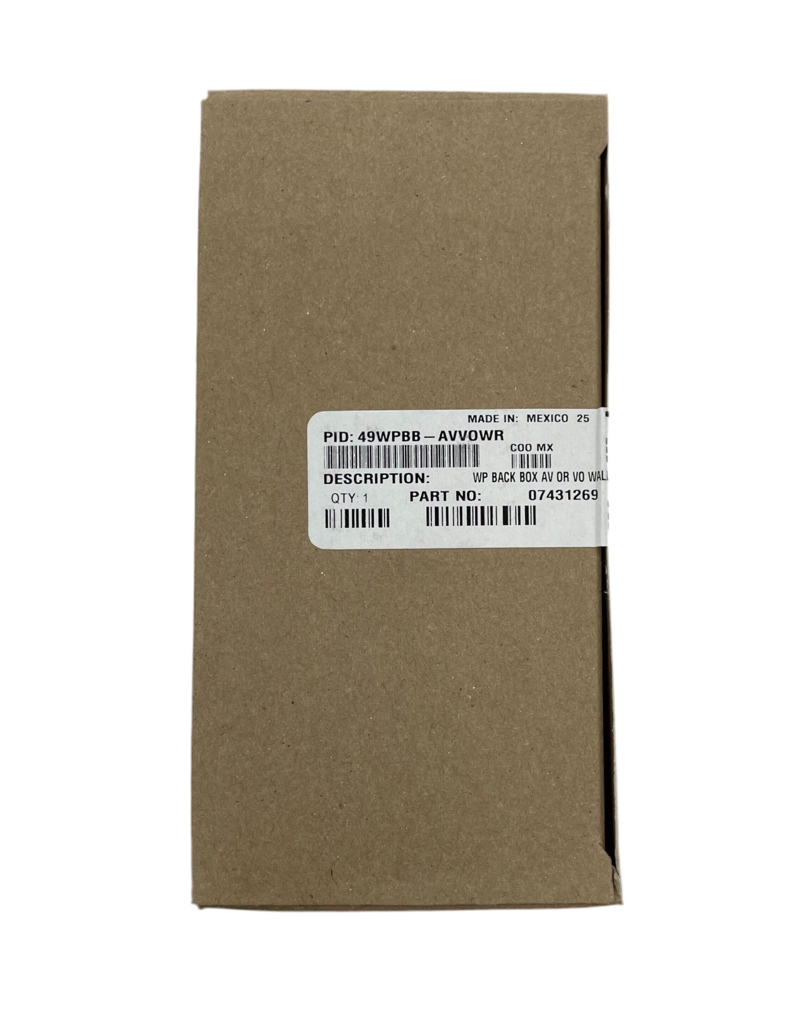 Simplex 49WPBB-AVVOWR Back Box - The Fire Alarm Supplier