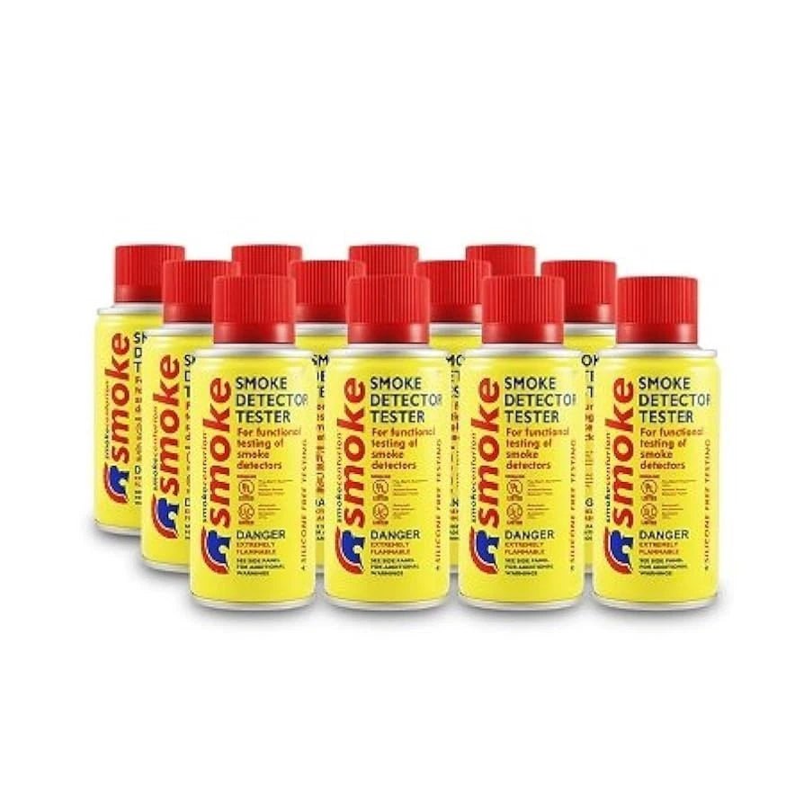 SDI M8 Smoke Centurion, Aerosol Smoke Detector Tester, 2.6oz, Case of 12 Cans - The Fire Alarm Supplier