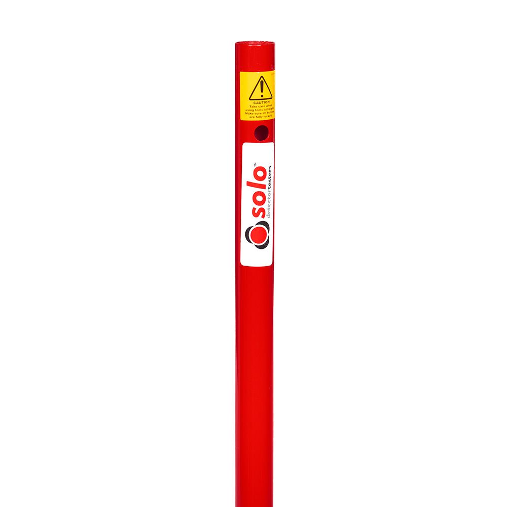 Solo 101 Fibreglass Extension Pole for fire alarms, 1.13 meters long, used for reaching high or hard-to-access areas.