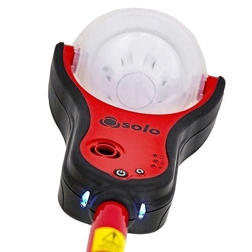 Solo SMART365 Compact Smoke Testing Kit for fire alarms, 20-foot reach, used for testing and maintaining smoke detection systems.