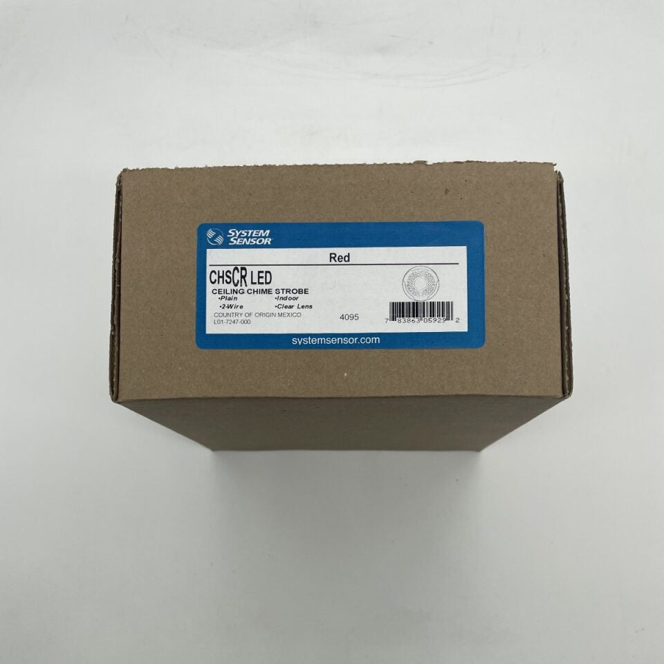 System Sensor CHSCRLED Chime Strobe Red - The Fire Alarm Supplier