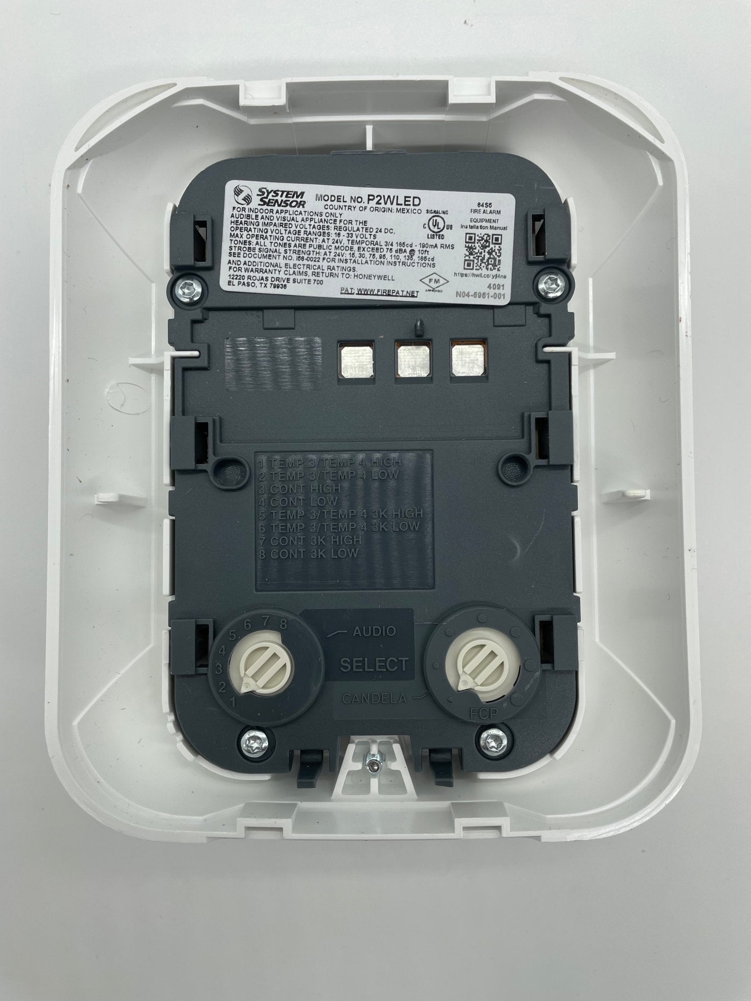 P2WLED (Replaces P2WL) - The Fire Alarm Supplier