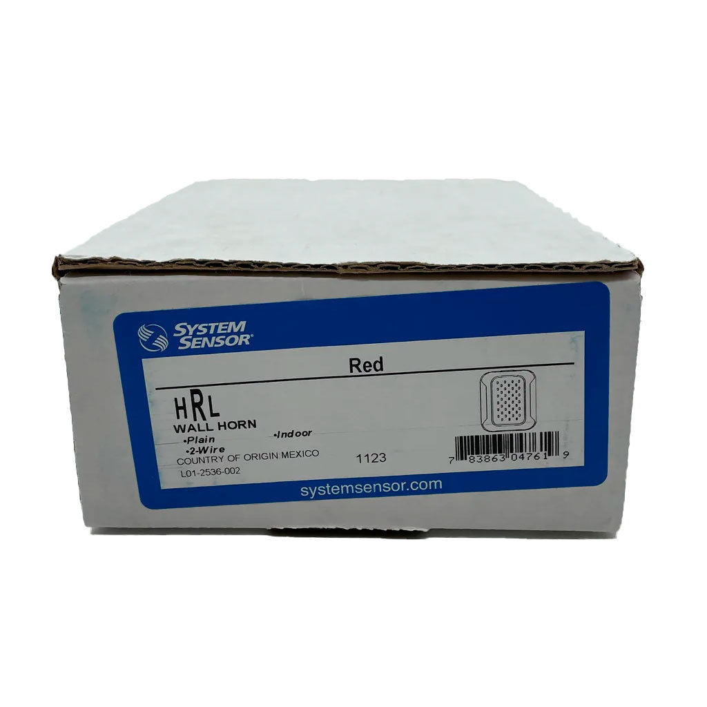 System Sensor HRL L-Series Indoor Selectable Output Horn - The Fire Alarm Supplier