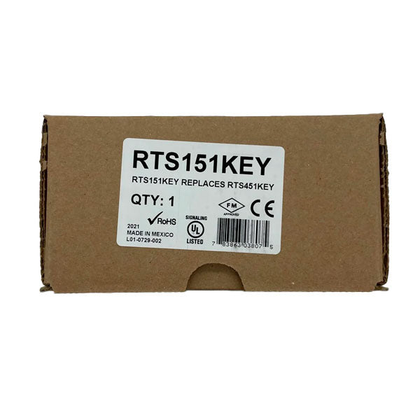 System Sensor RTS151KEY Remote Resting Station - The Fire Alarm Supplier