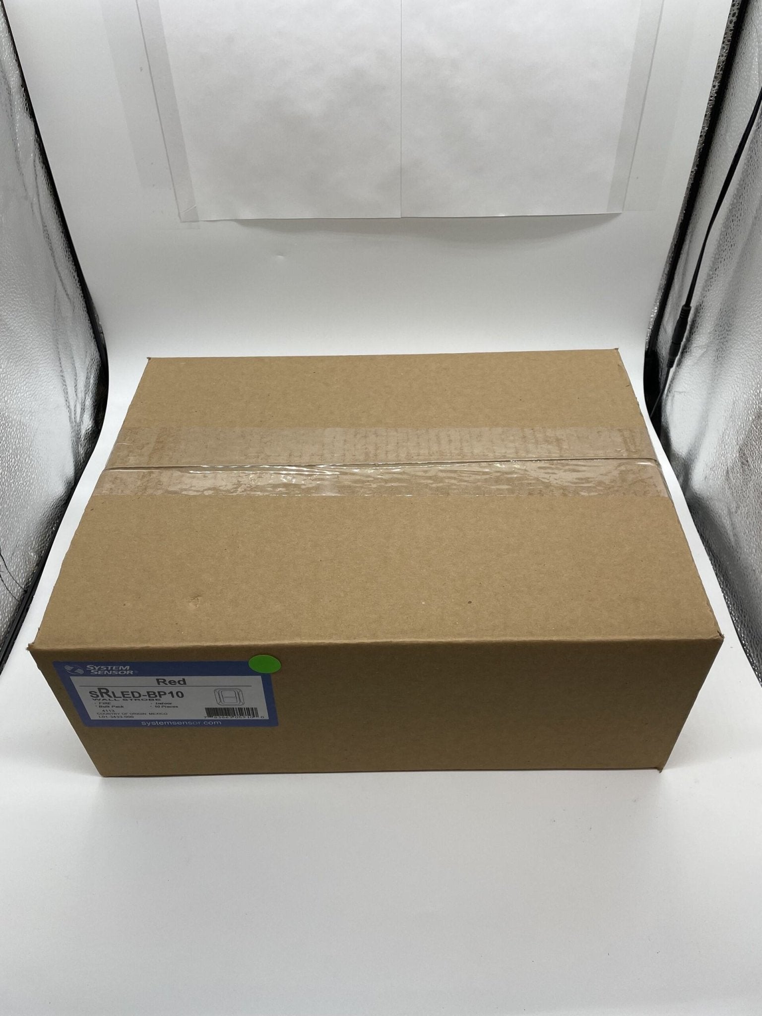 System Sensor SRLED - BP10 Strobe Red - Bulk Pack with 10 Units - The Fire Alarm Supplier