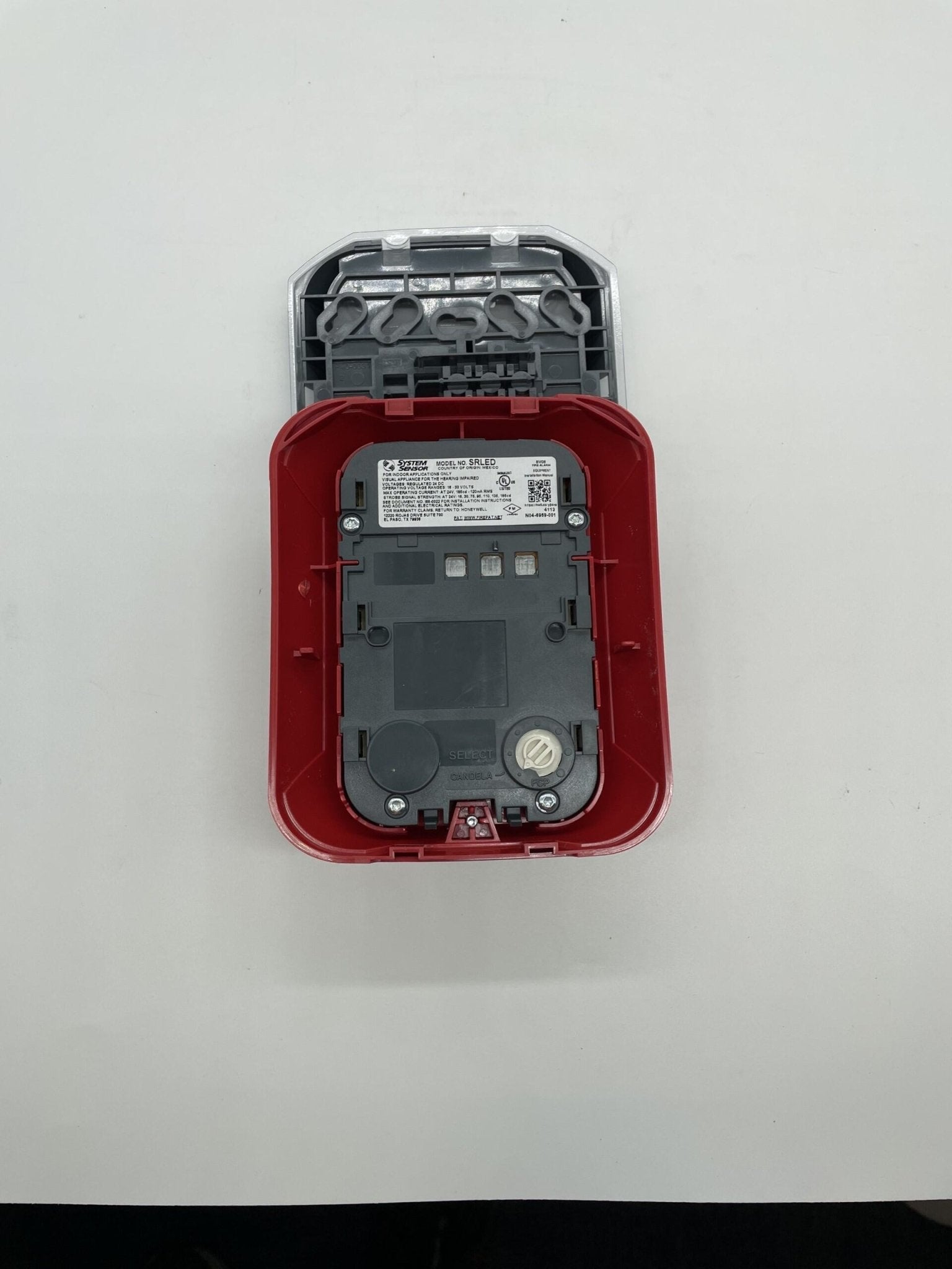 System Sensor SRLED - BP10 Strobe Red - Bulk Pack with 10 Units - The Fire Alarm Supplier