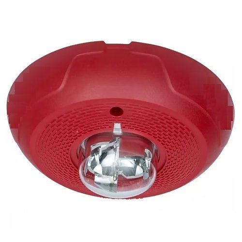 System Sensor SCRKLED-P L-Series LED Strobe Ceiling Red Plain - The ...