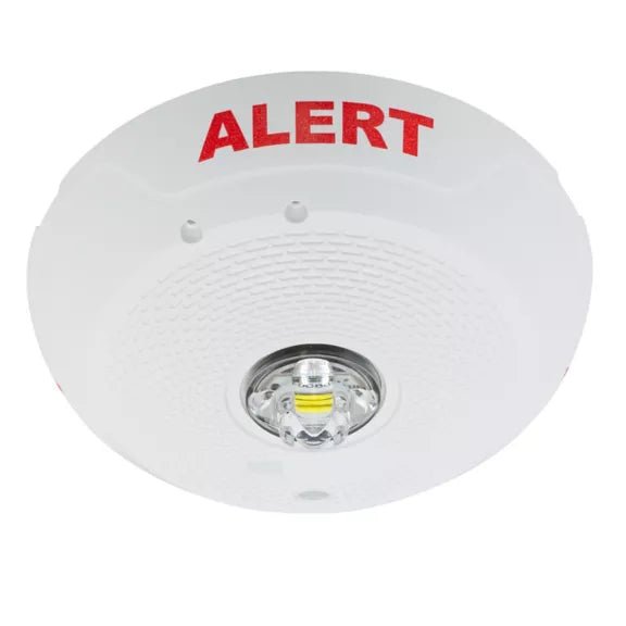 System Sensor SCWLED-CLR-ALERT Ceiling Mount Strobe - The Fire Alarm ...