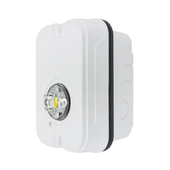 System Sensor SGWKLED-P outdoor compact wall-mounted LED strobe light for warning and alert signals.