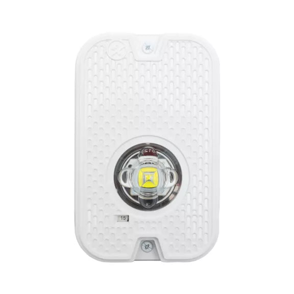 System Sensor SGWKLED-P outdoor compact wall-mounted LED strobe light for emergency warning and signaling.