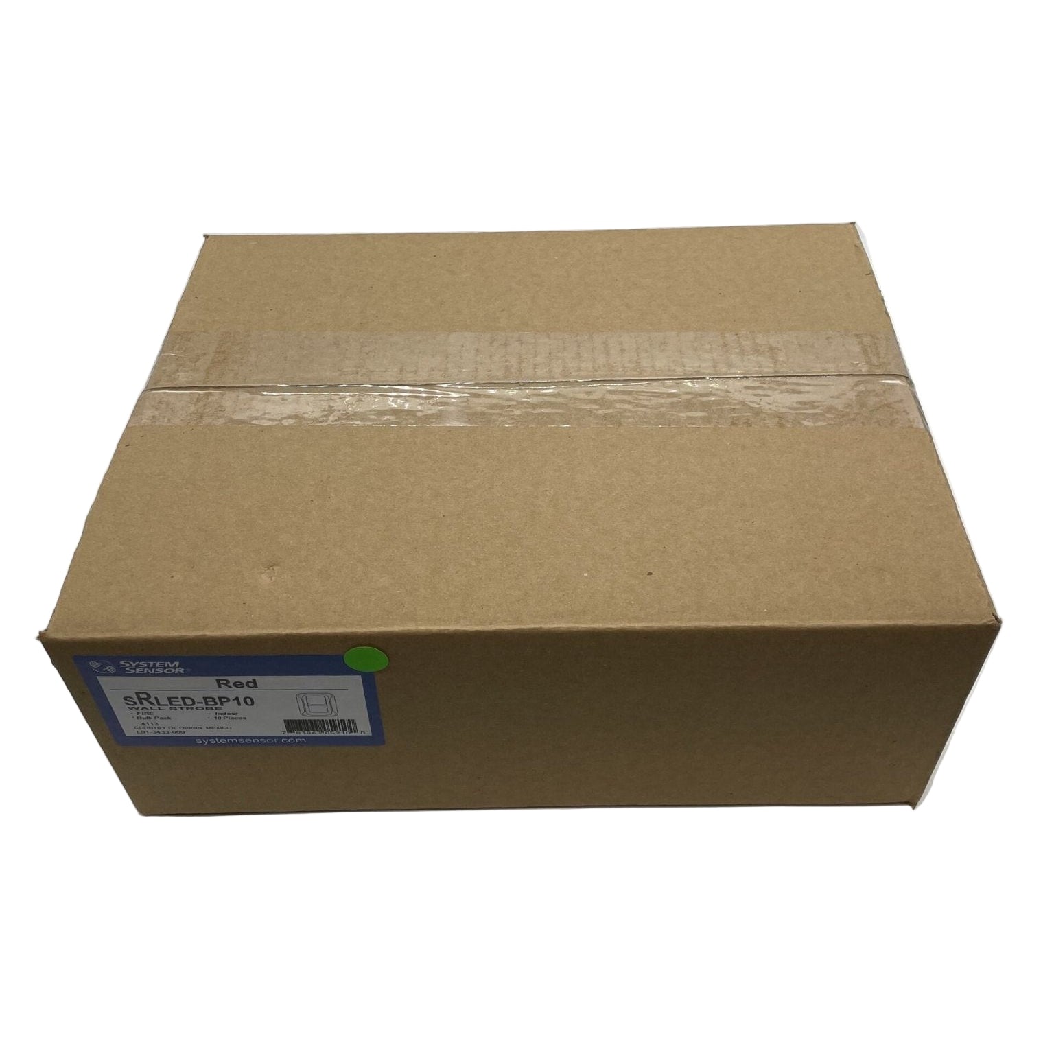 System Sensor SRLED - BP10 Strobe Red - Bulk Pack with 10 Units - The Fire Alarm Supplier