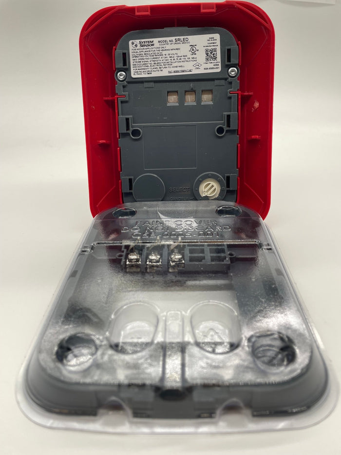 System Sensor SRLED Wall-Mount Strobe (Replaces SRL) - The Fire Alarm ...