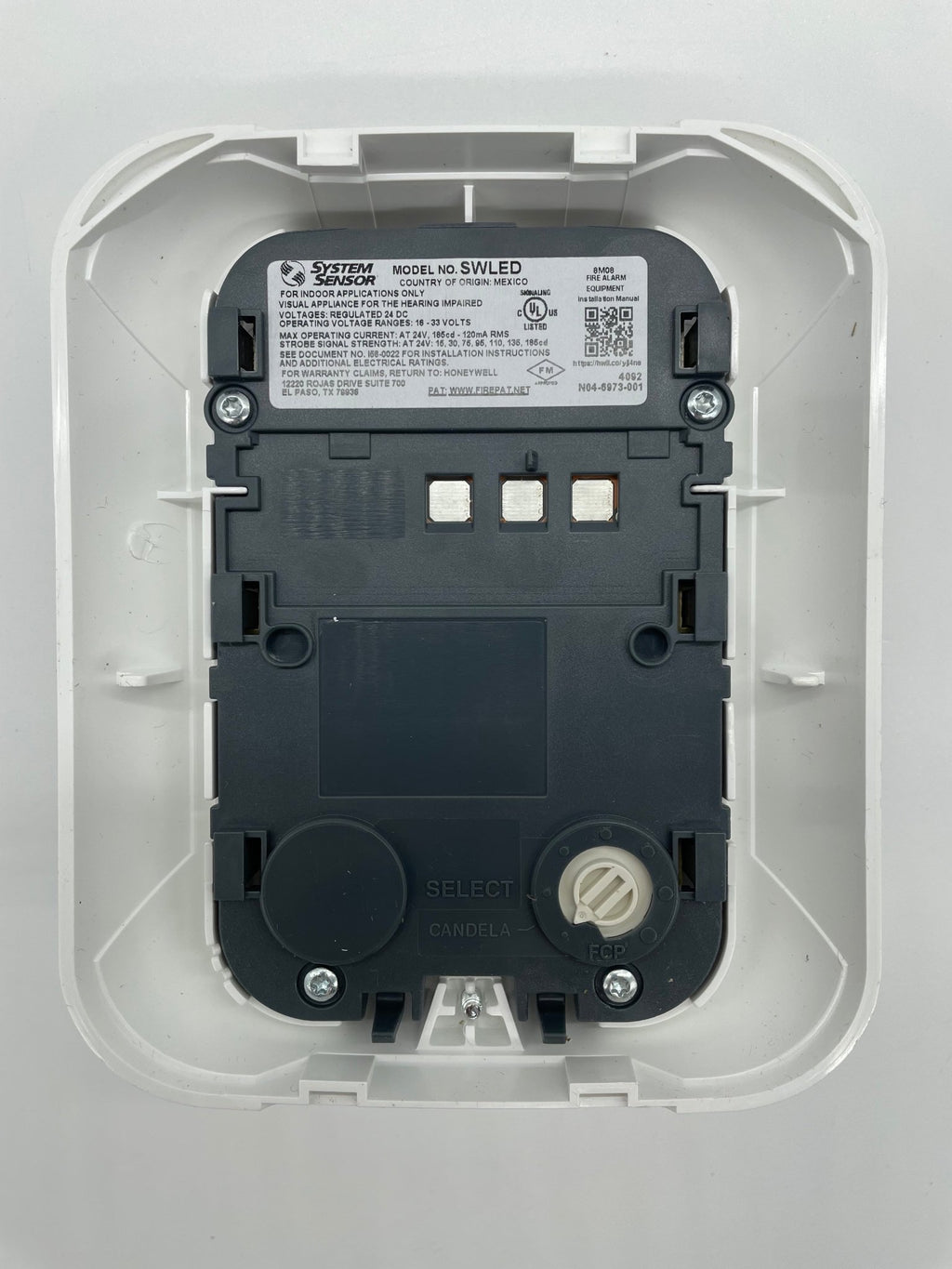 System Sensor Swl System Sensor SWLED L-Series LED Strobe (Replaces SWL) - The Fire Alarm ...
