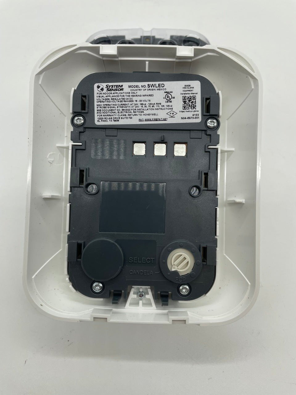 System Sensor Swl System Sensor SWLED L-Series LED Strobe (Replaces SWL) - The Fire Alarm ...