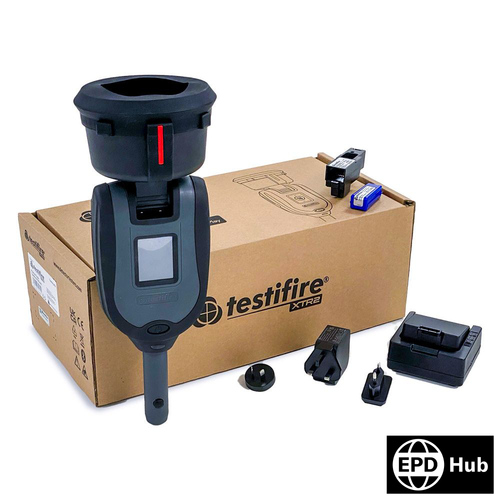 Detector Testers TESTIFIRE-XTR2-024 TESTIFIRE XTR2 Smoke & Heat Detector Test Kit Containing 1 X TESTIFIRE XTR2, 1 X Smoke Cartridge, 1 X Smoke