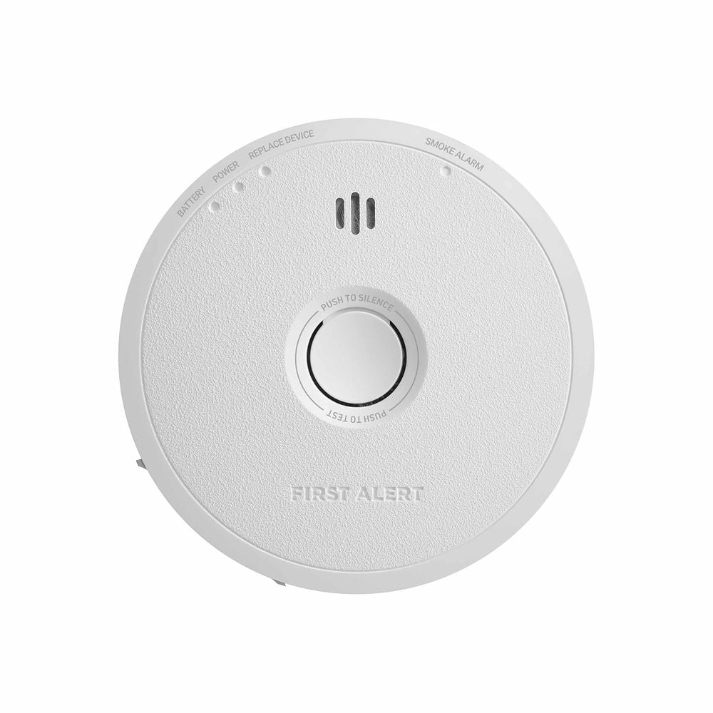 First Alert BRK SM601 Battery Powered Photoelectric Smoke Alarm