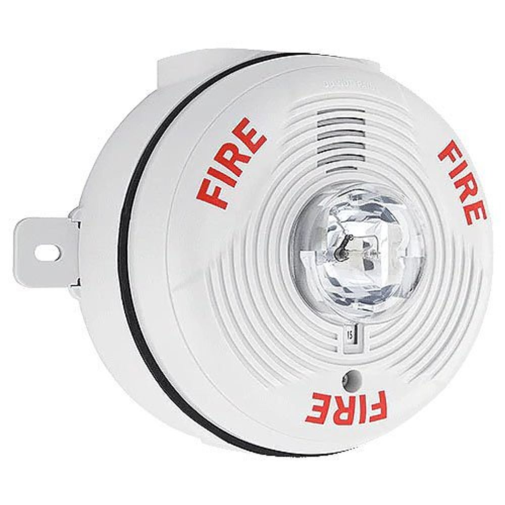 System Sensor SCWK Strobe Ceiling White Outdoor - image 3