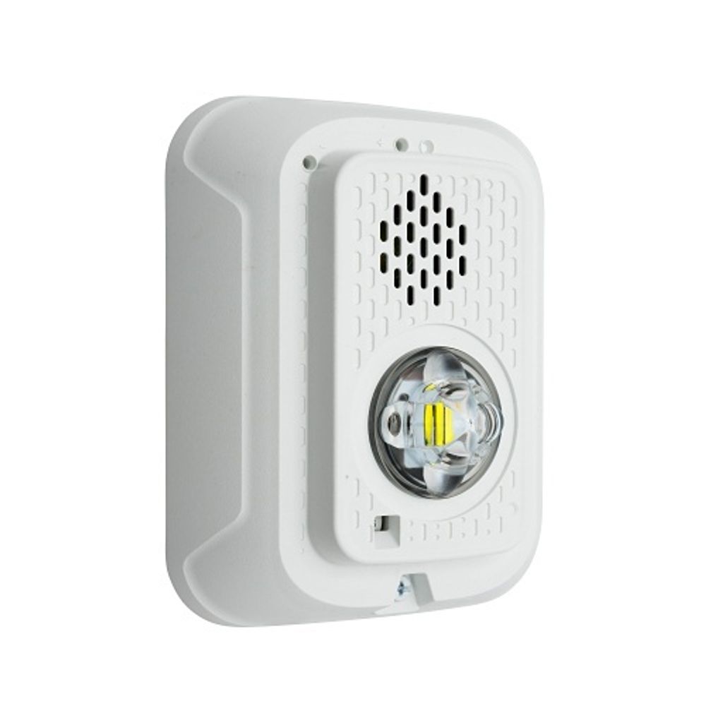 System Sensor P2WLED-P L-Series LED Horn Strobe, Wall, White, Plain Housing, 2-Wire - image 2
