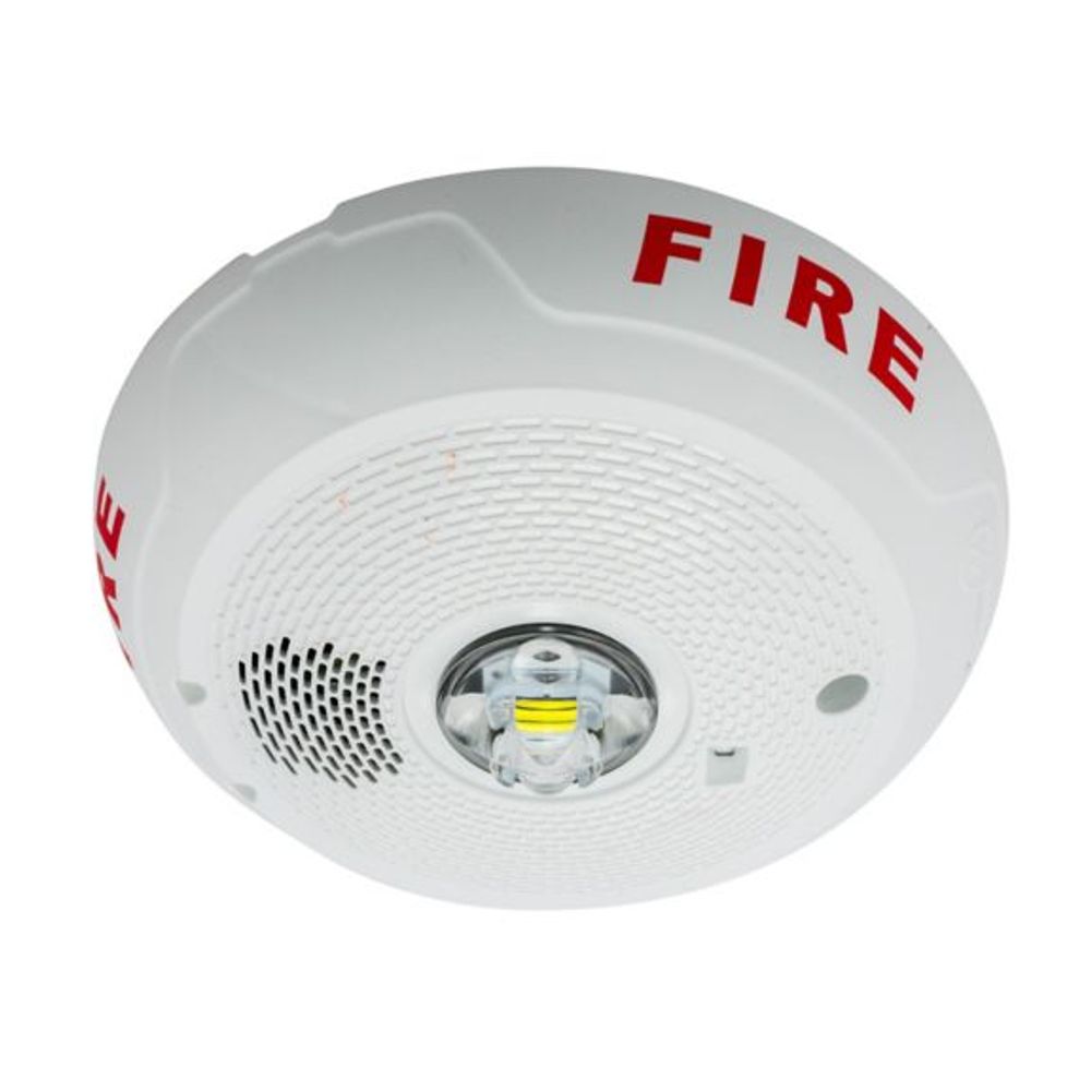 System Sensor CHSCWLED L-Series LED Chime Strobe, Ceiling Mount, White - image 3