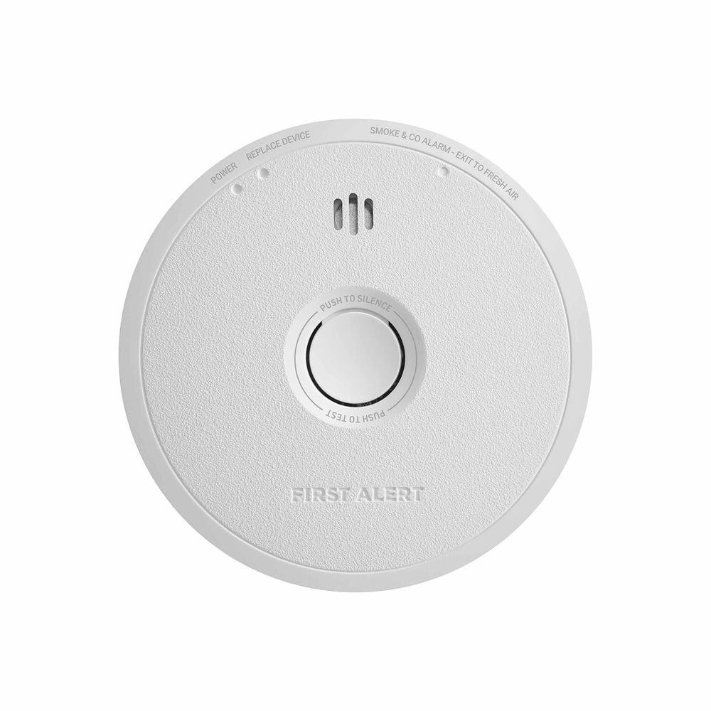 First Alert BRK SC6W10 Hardwired Smoke and CO Alarm, 10-Year Battery Backup - image 2