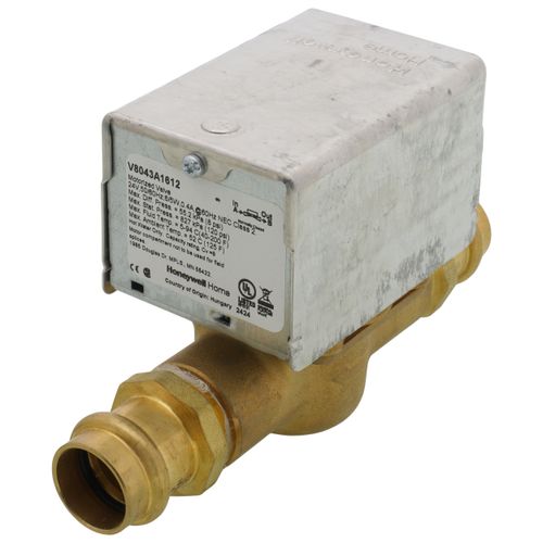 Resideo V8043A1612/U 3/4" High CV Press Zone Valve w/ 18" Lead Wires
