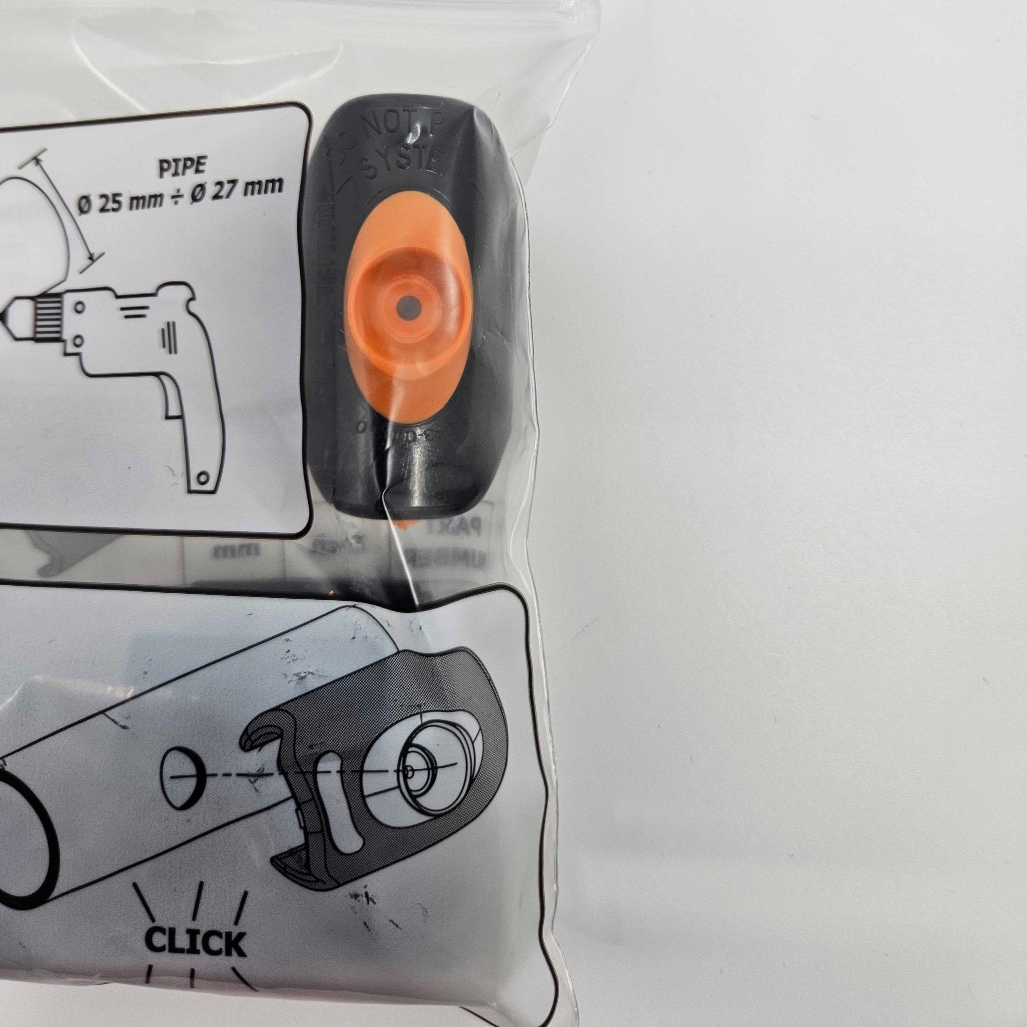 VESDA F - PC - 3 StandardClip for ASD Pipework 3.0mm - Pack of 5 - The Fire Alarm Supplier