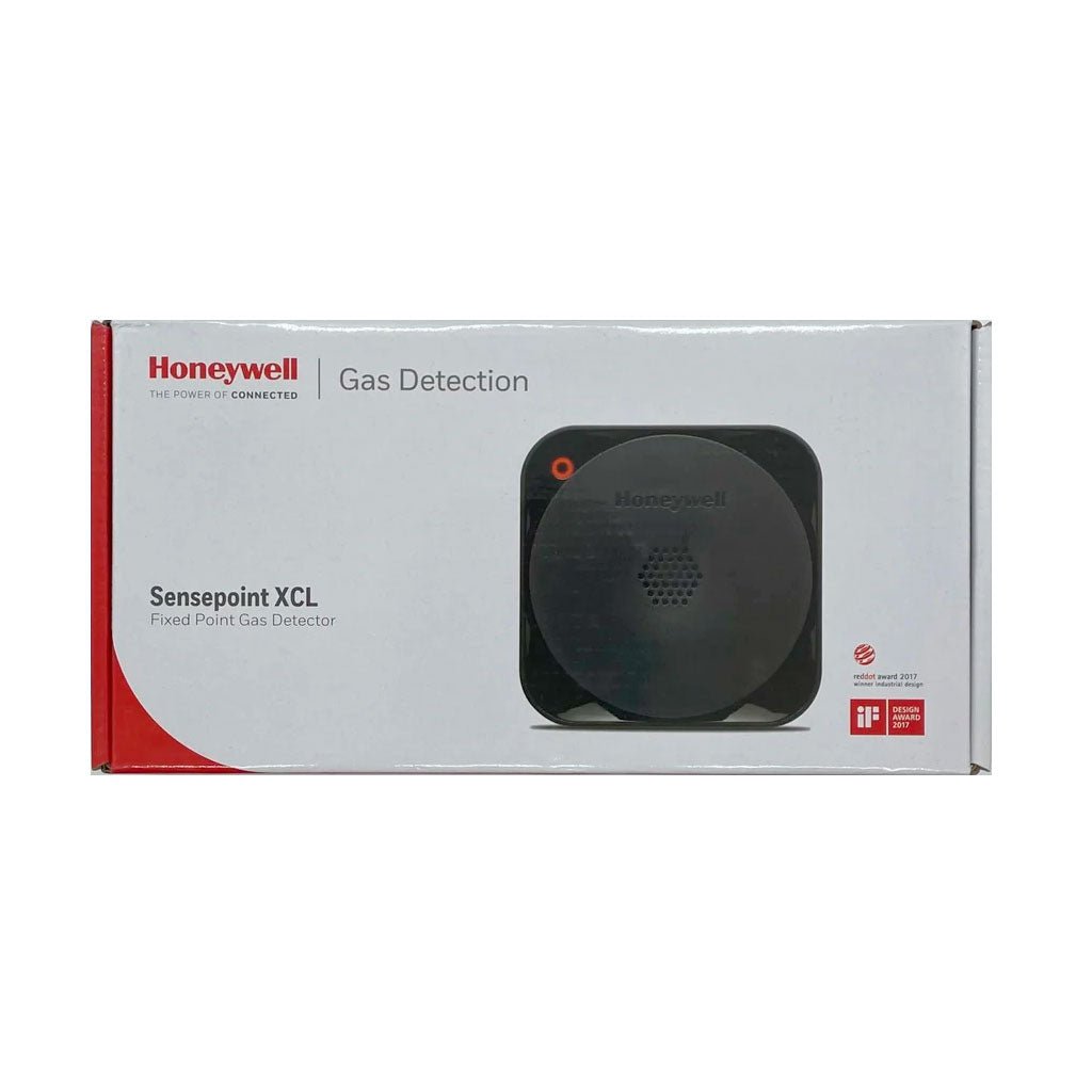 Vesda Xtralis Sensepoint XCL H2 gas detector measuring 1000ppm, used for hydrogen gas detection in safety applications.