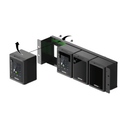 VESDA VEK - A10 - 7 Sub Rack Remote Display 7 Relays - The Fire Alarm Supplier