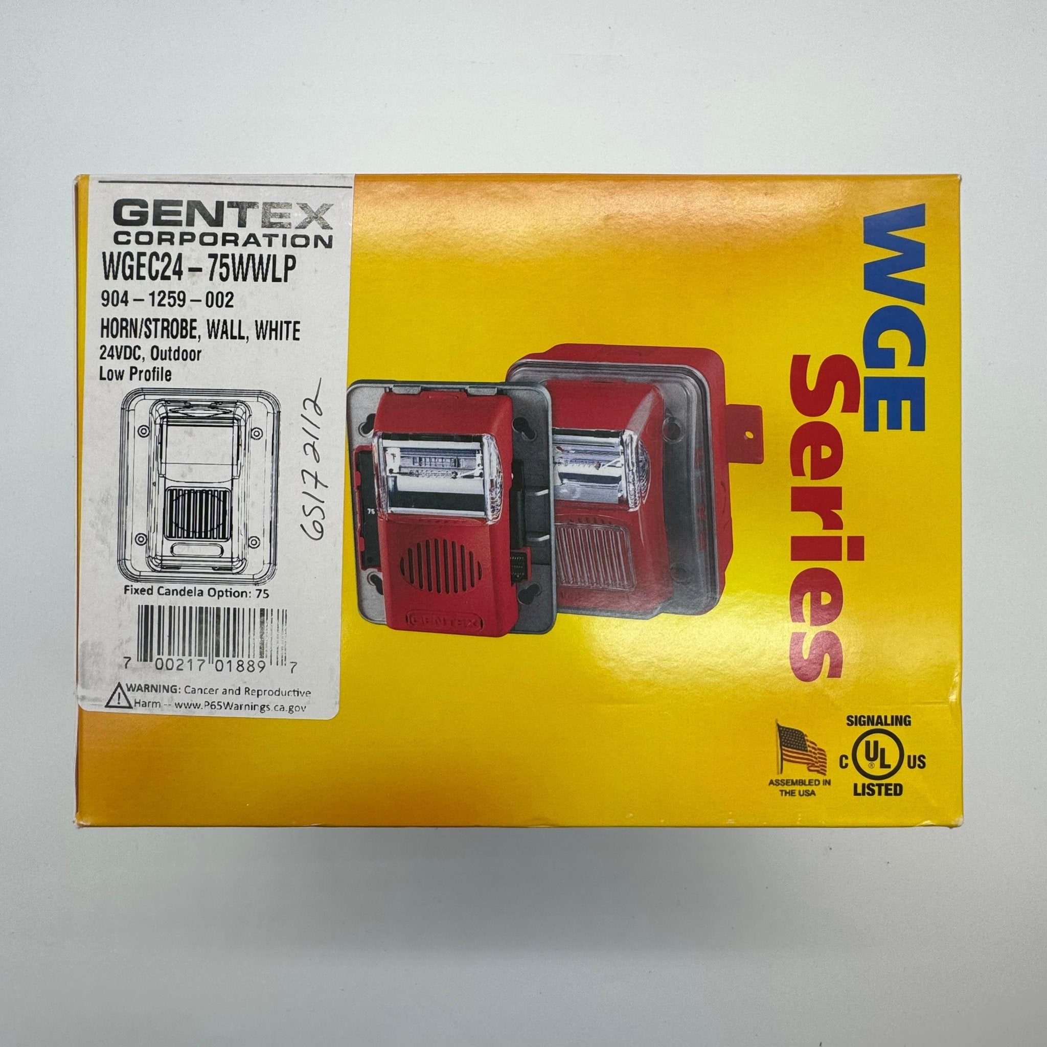 WGEC24-75WWLP (904-1259-002) - The Fire Alarm Supplier