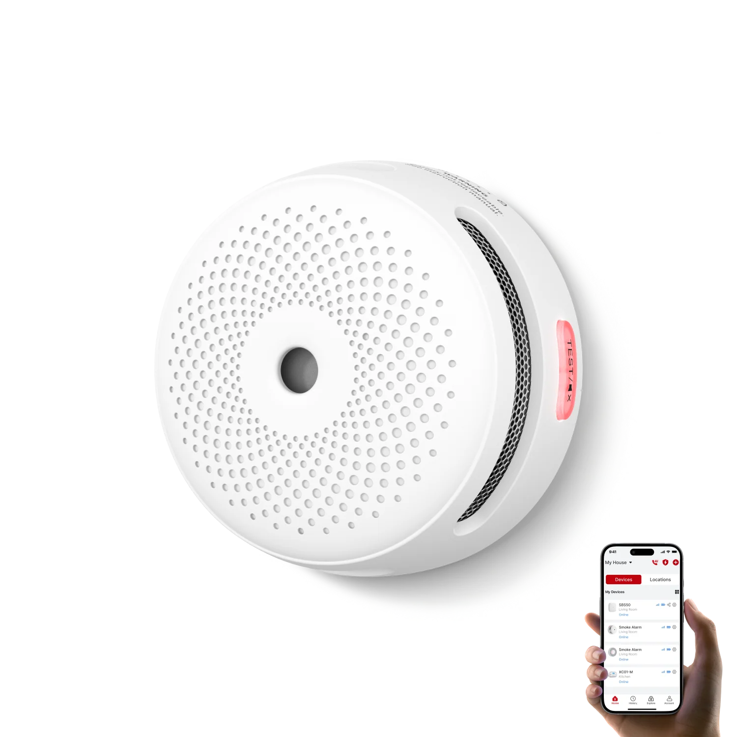 X-Sense XS01-WX Smart Smoke Alarm
