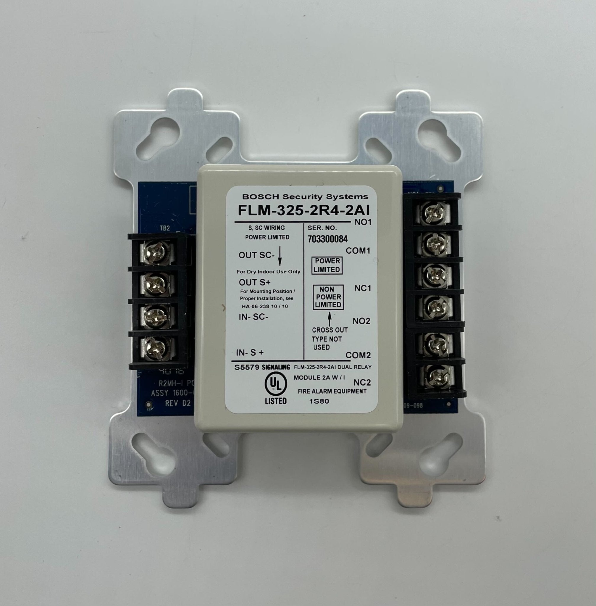 Bosch FLM-325-2R4-2AI Dual Relay Module with Isolator