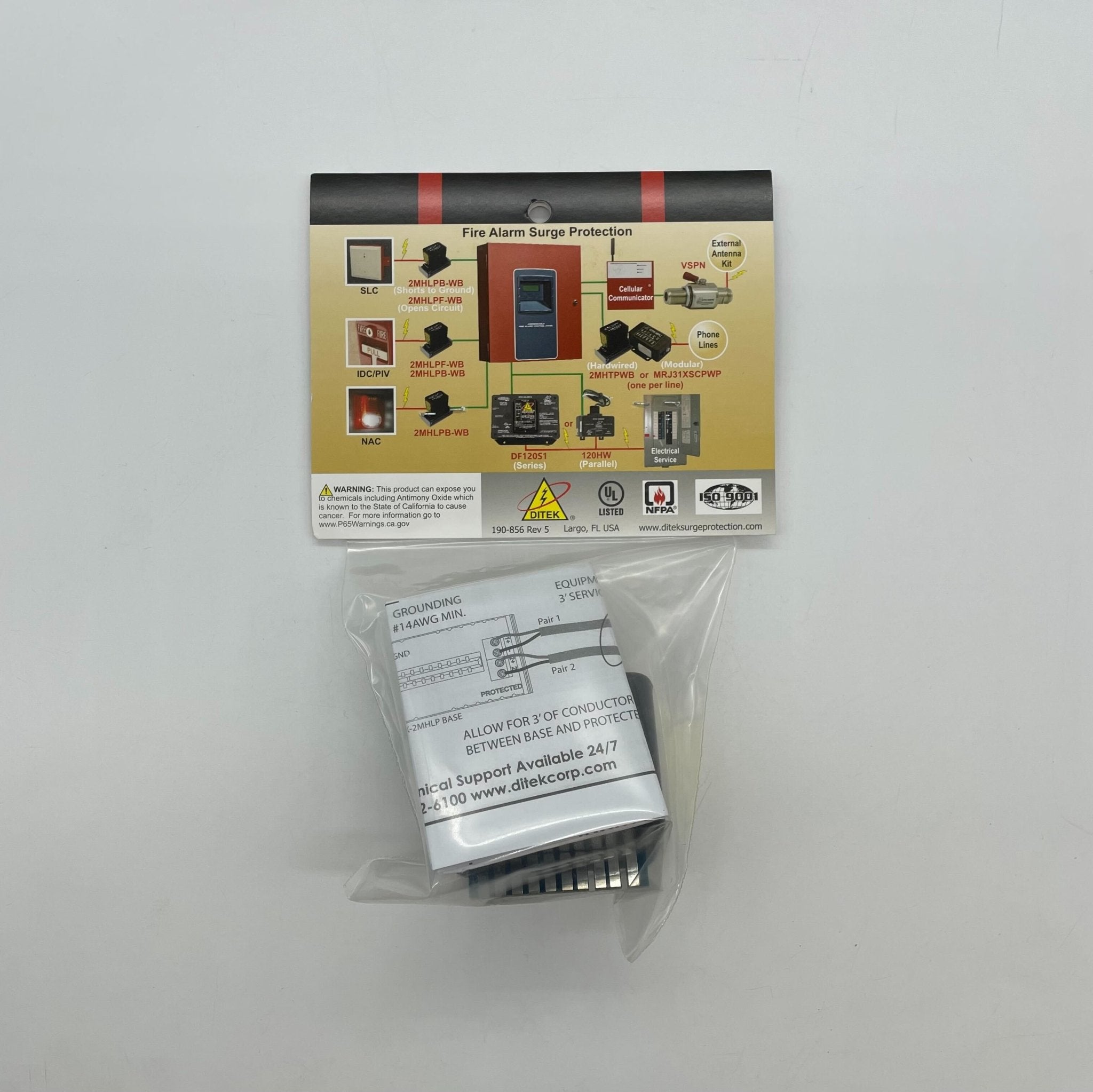 DITEK DTK-2MHLP24B 24V 2 Pair Hybrid - The Fire Alarm Supplier